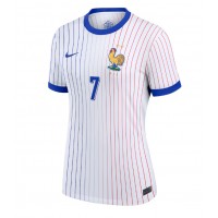 Echipament fotbal Franţa Antoine Griezmann #7 Tricou Deplasare European 2024 pentru femei maneca scurta